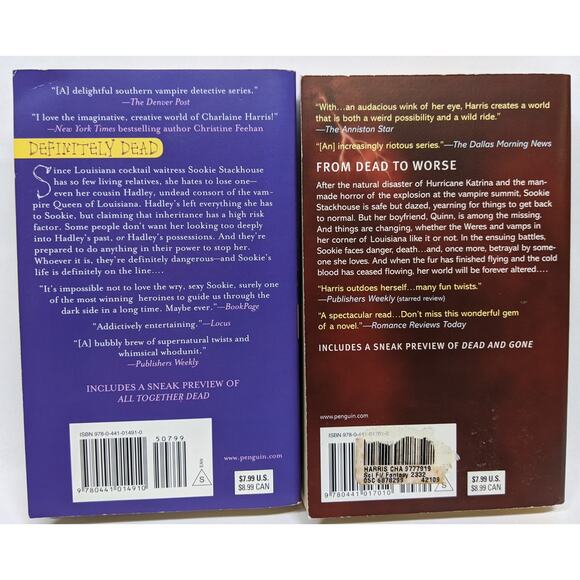 Lot of 10 Cozy Mystery Mysteries Books by Charlaine Harris Clean and Gently Read - Picture 6 of 9